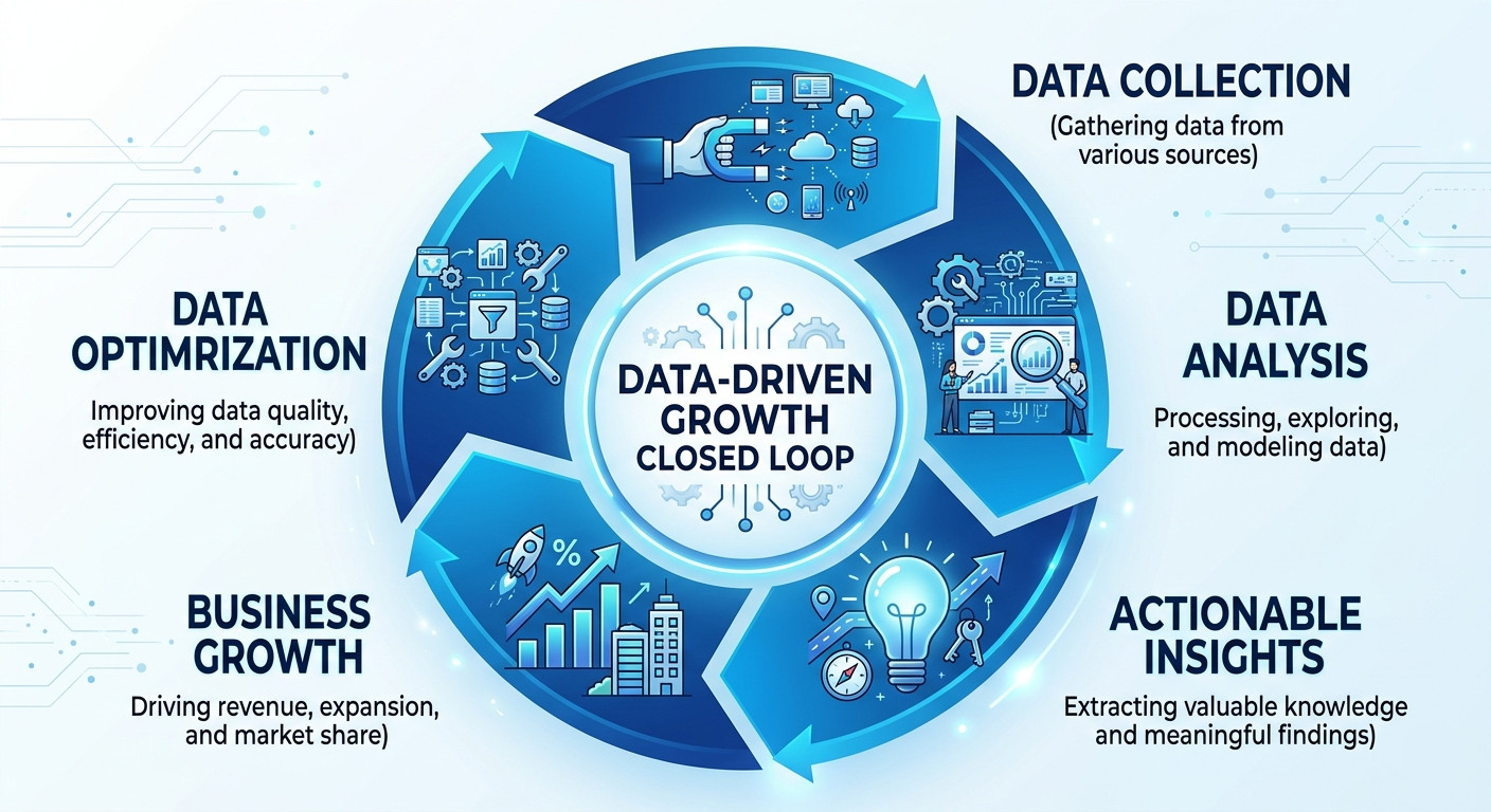 closed-loop from data to growth