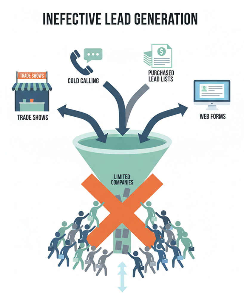 Why Traditional B2B Lead Generation Methods Are Becoming Less Effective