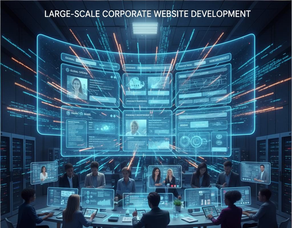 大型企业官网建设