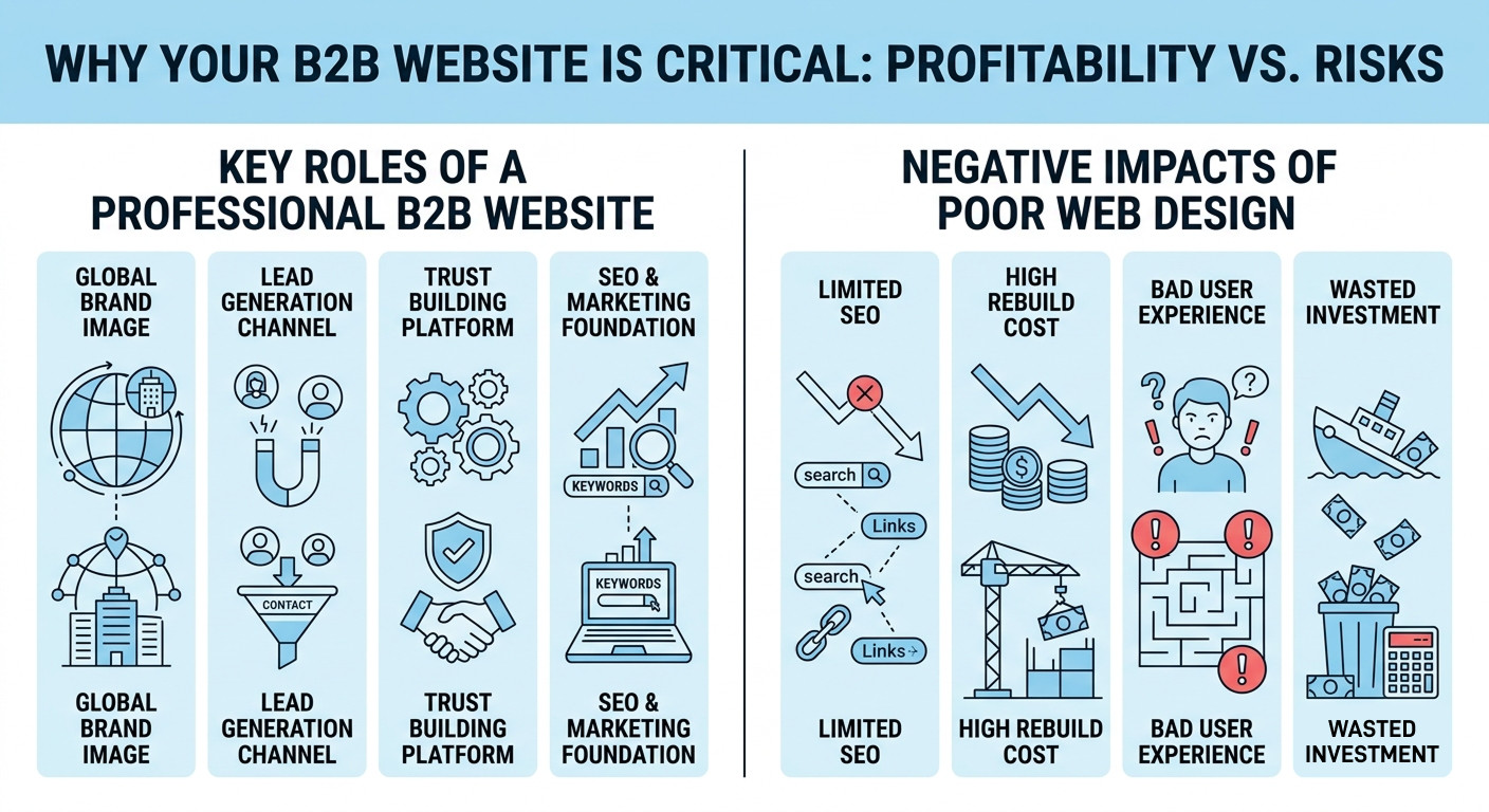 为什么外贸网站建设公司会直接影响出海成败