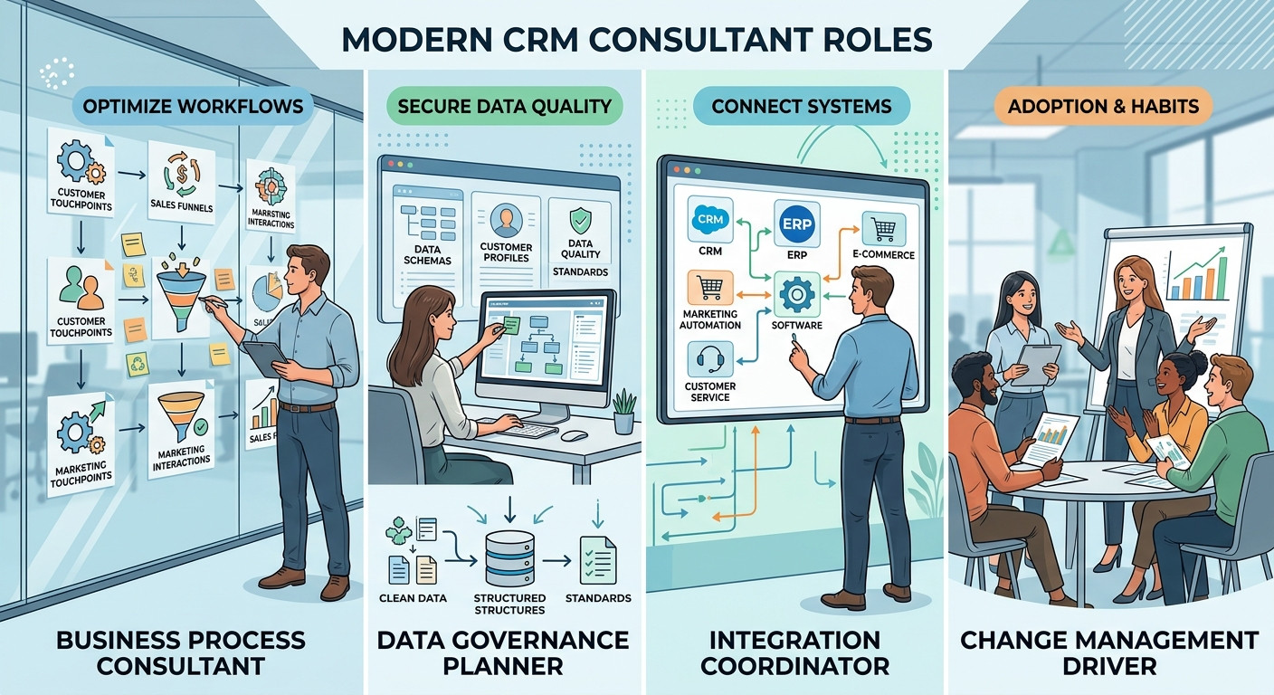 The Role of Consultants and Service Providers in CRM Projects