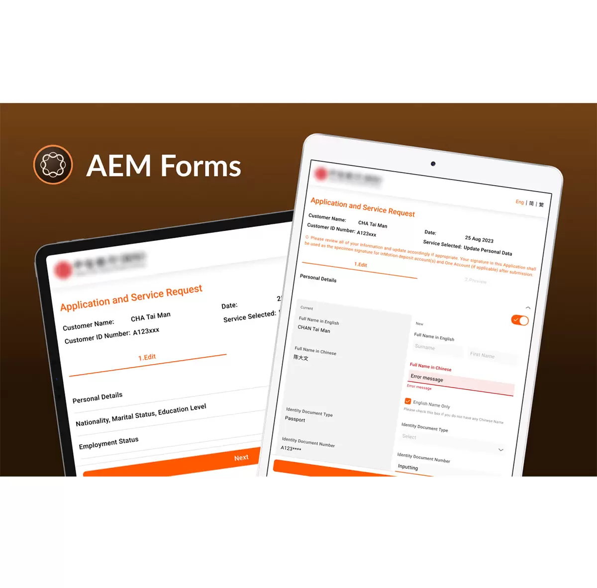 Paperless banking and digital forms: case study cover