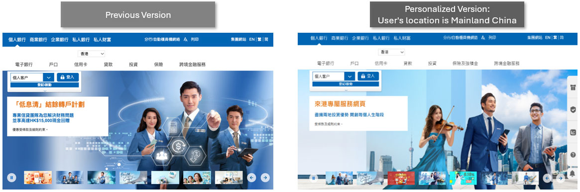 Use Case 1 – Device and Location-Based Personalization