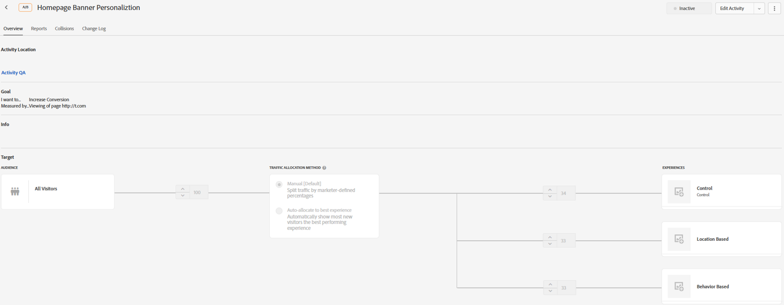 Adobe Target Legacy Implementation
