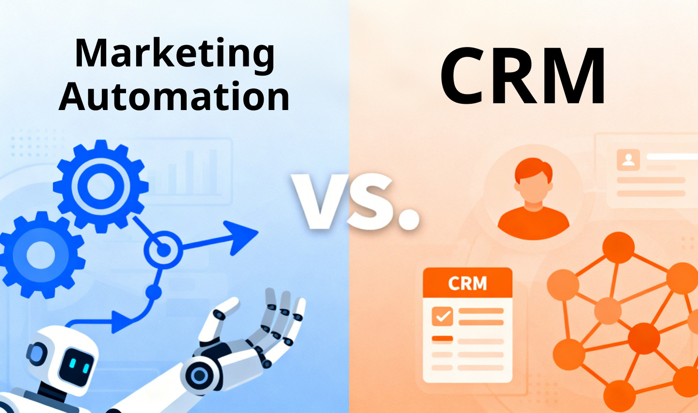 Marketing Automation vs CRM: Key Differences & Integration 