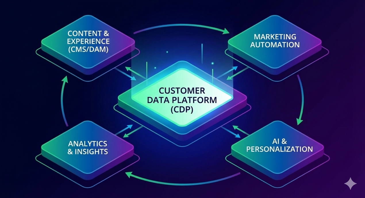 MarTech 工具的五大分类