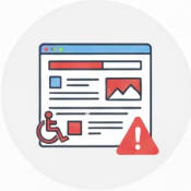 無障礙（Accessibility）不符合標準