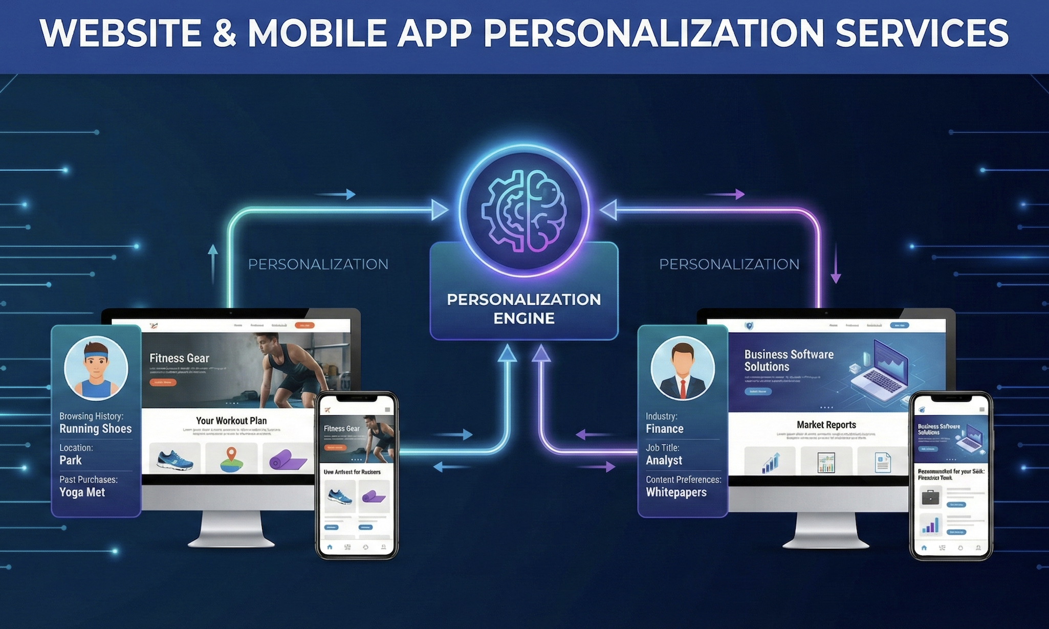 Website & Mobile App Personalization Services