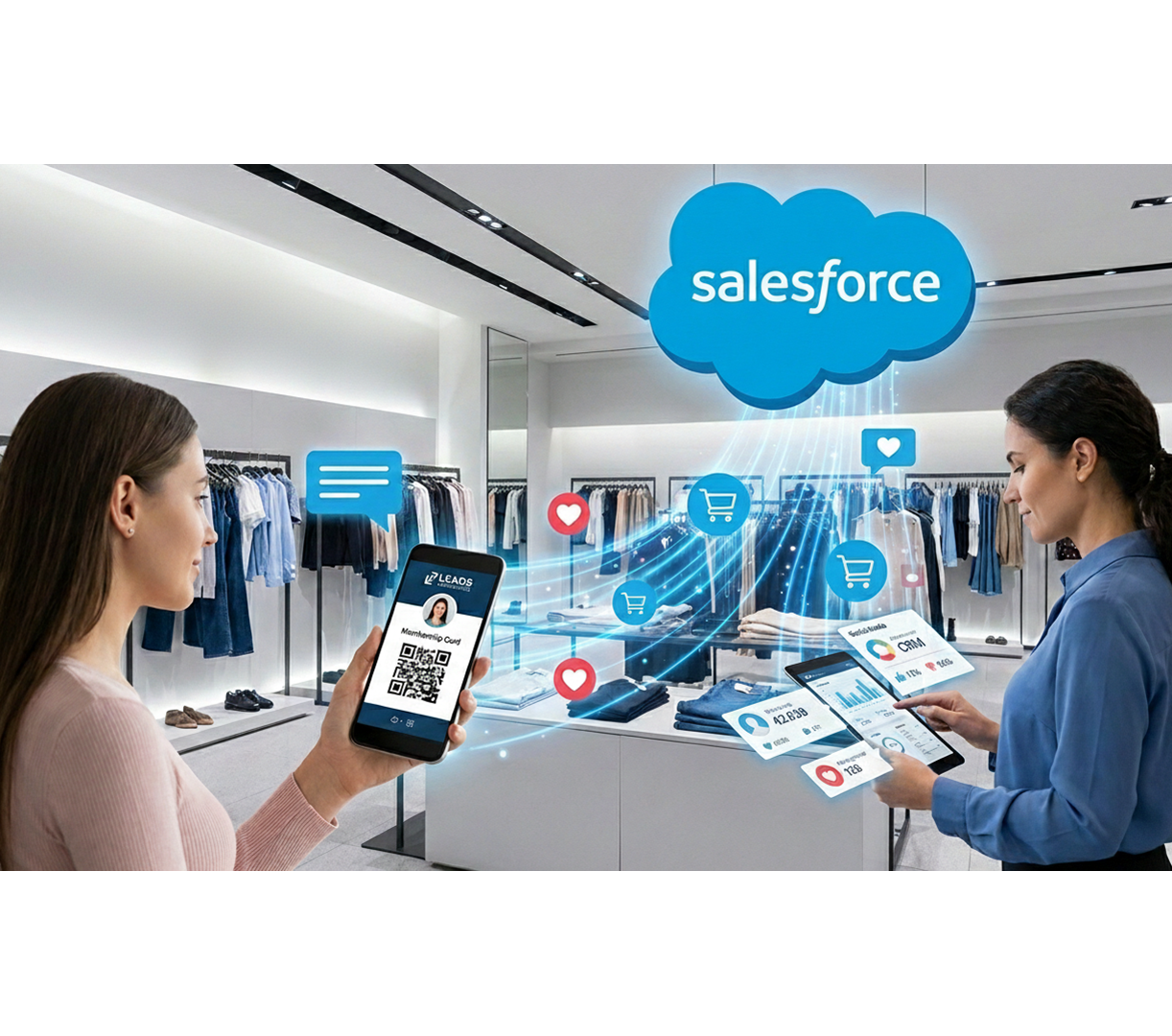 Salesforce + Social CRM 零售成功案例｜60 萬會員數位轉型｜LeadsTech