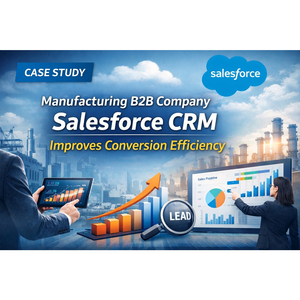 Salesforce CRM B2B Success Story | Rebuilding Sales Process to Boost Conversion