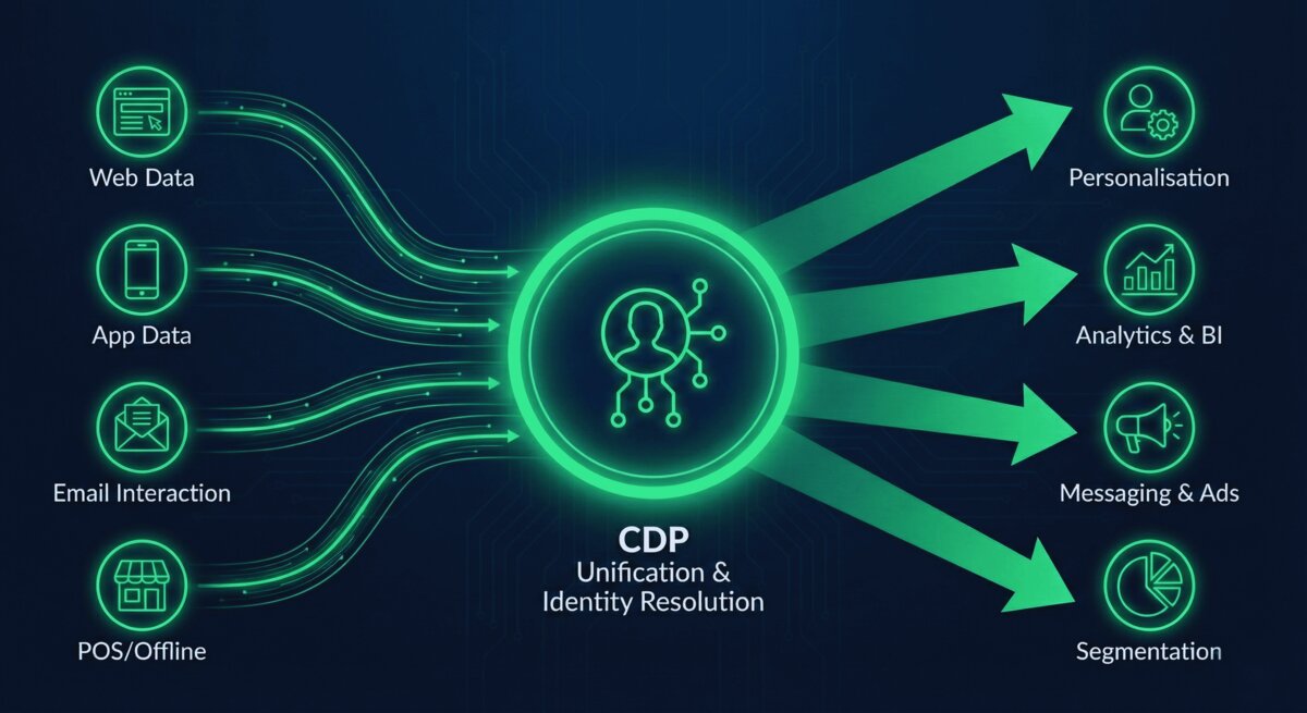 Adobe Analytics 與 Real-Time CDP 系統集成架構