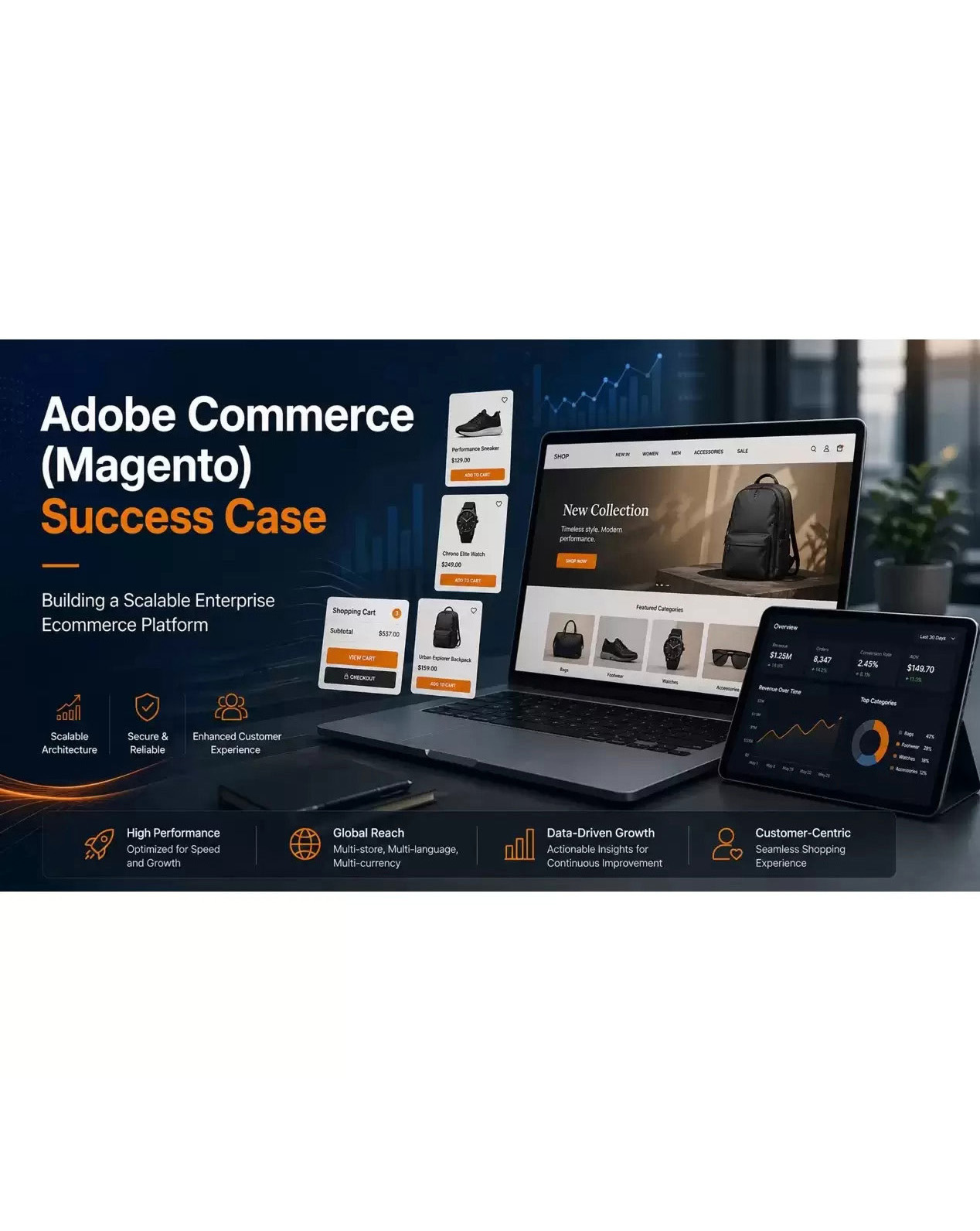 Adobe Commerce Magento Case Study | Enterprise eCommerce Platform