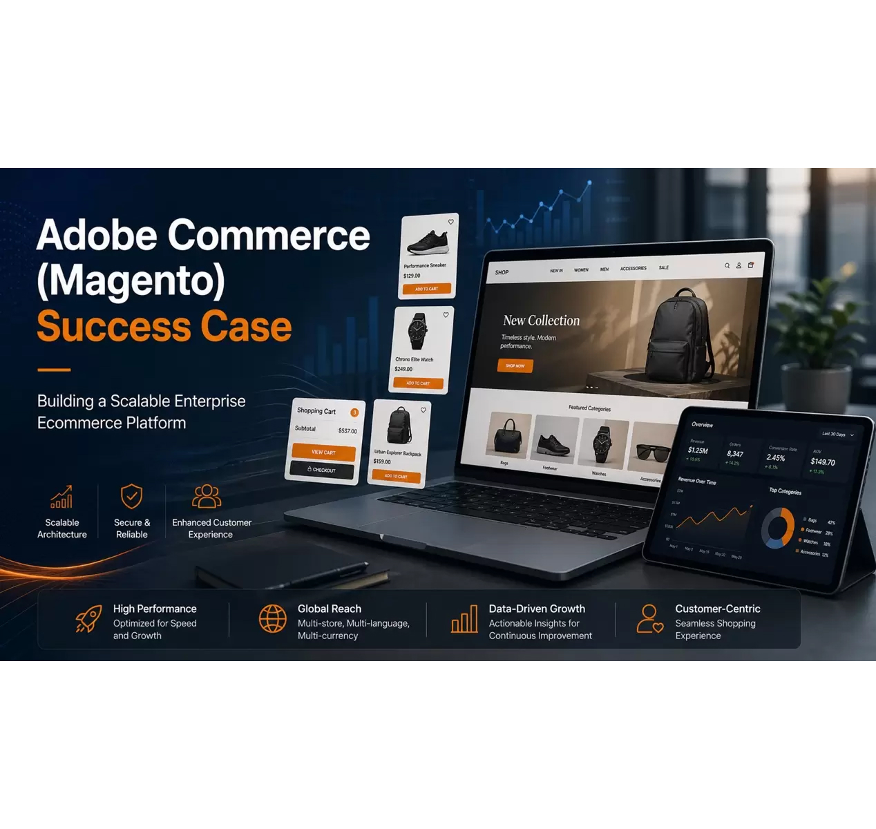 Adobe Commerce Magento Case | Enterprise eCommerce Platform