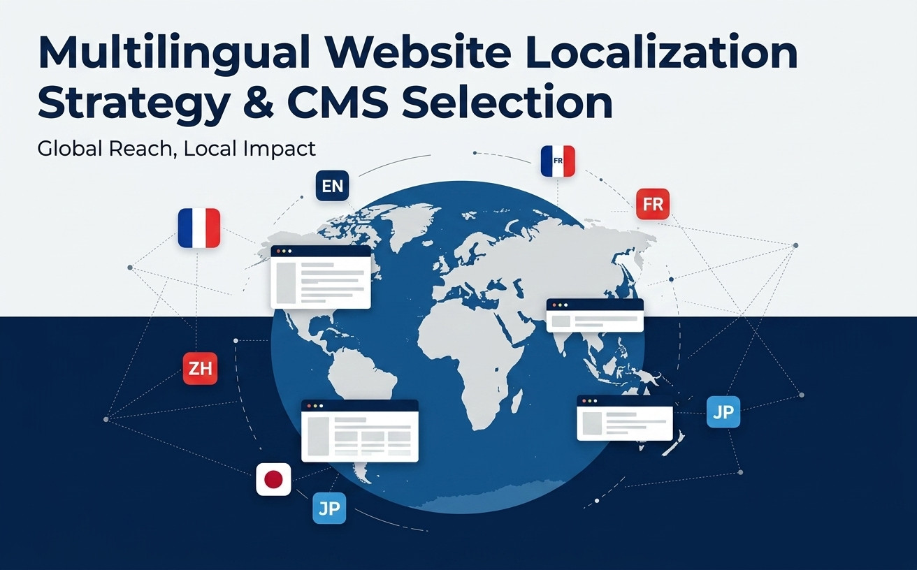 多语言官网建设五大本地化策略与CMS技术选型指南
