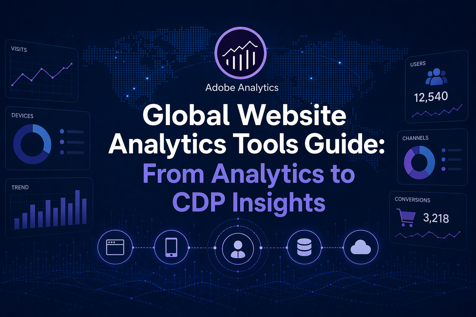 出海網站數據分析工具推薦：從Adobe Analytics到CDP，構建品效合一的洞察體系
