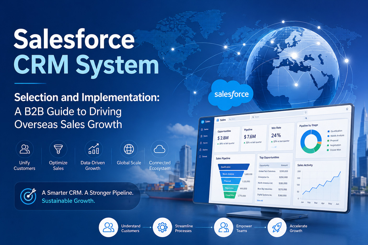 Salesforce CRM Selection & Implementation: B2B Global Sales Growth Guide