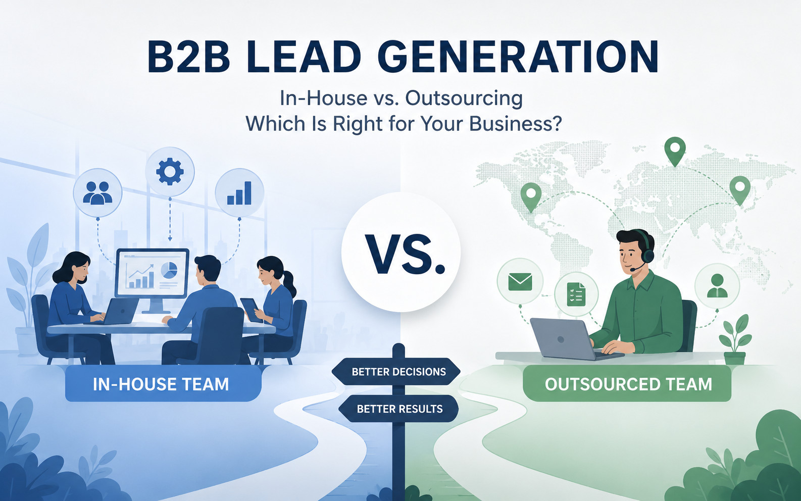 Is B2B Lead Generation Outsourcing Worth It? When It Works Better