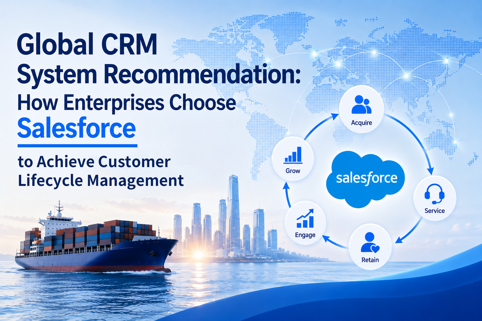跨境 CRM 系統推薦 Salesforce 客戶全生命週期管理