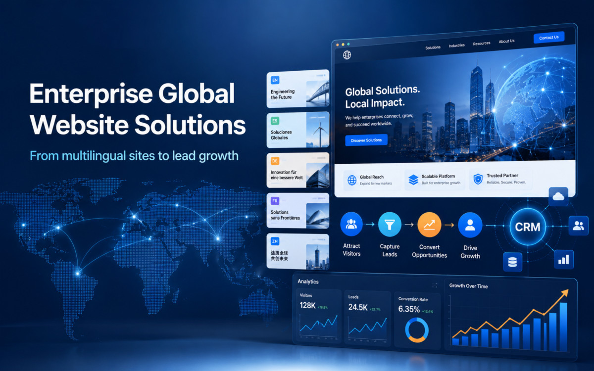 Enterprise Global Website Solutions: From Multilingual Sites to Lead Growth