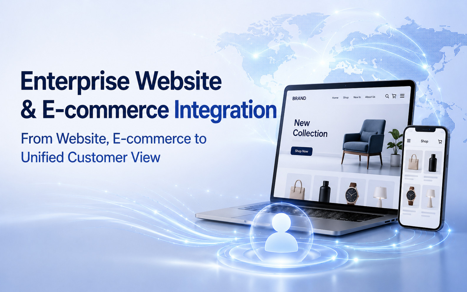 Enterprise Website & E-commerce Integration: A Unified Customer View Strategy