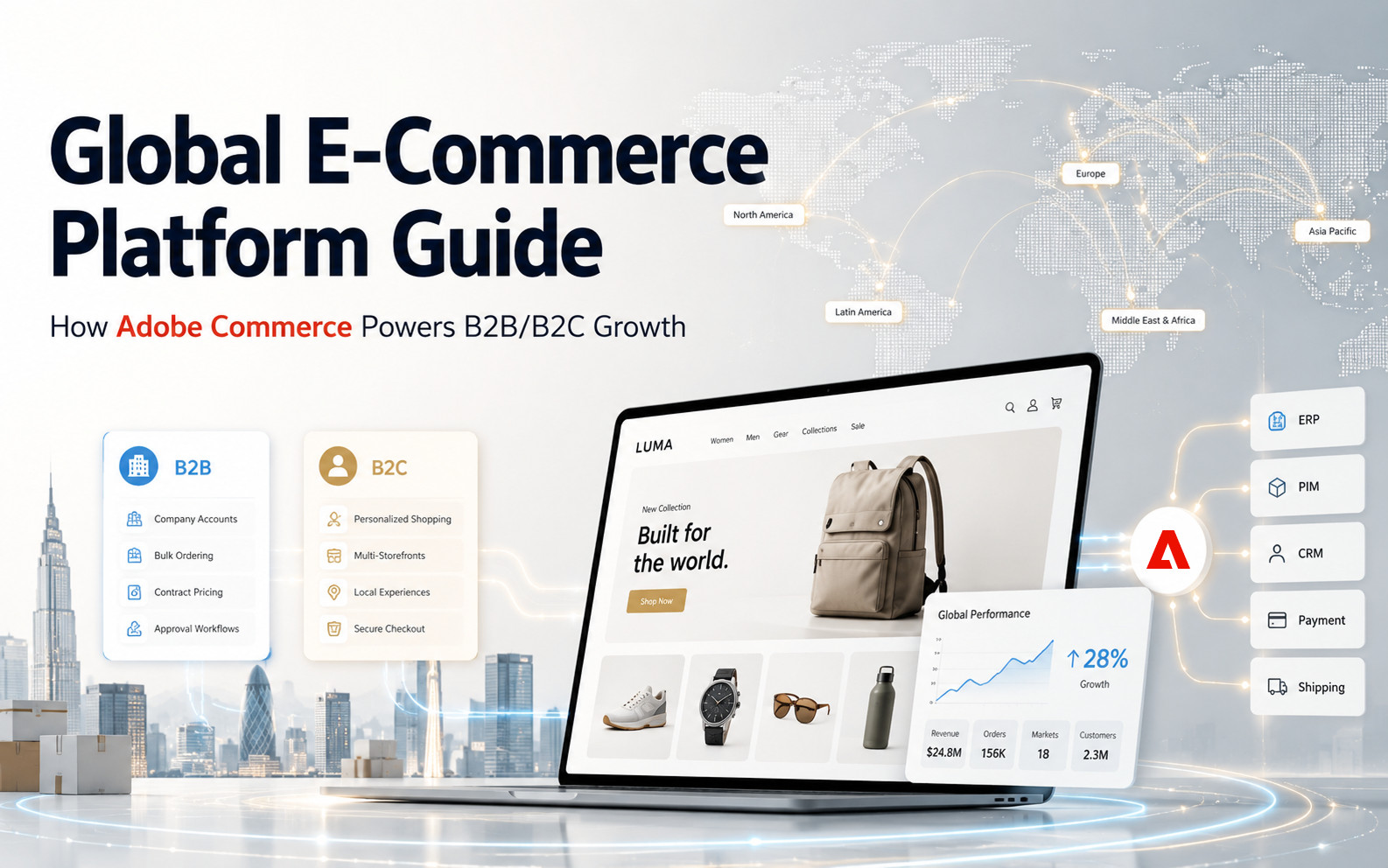 Recommended Cross-Border E-commerce Platform for Global Brands: How Adobe Commerce Supports B2B/B2C Growth