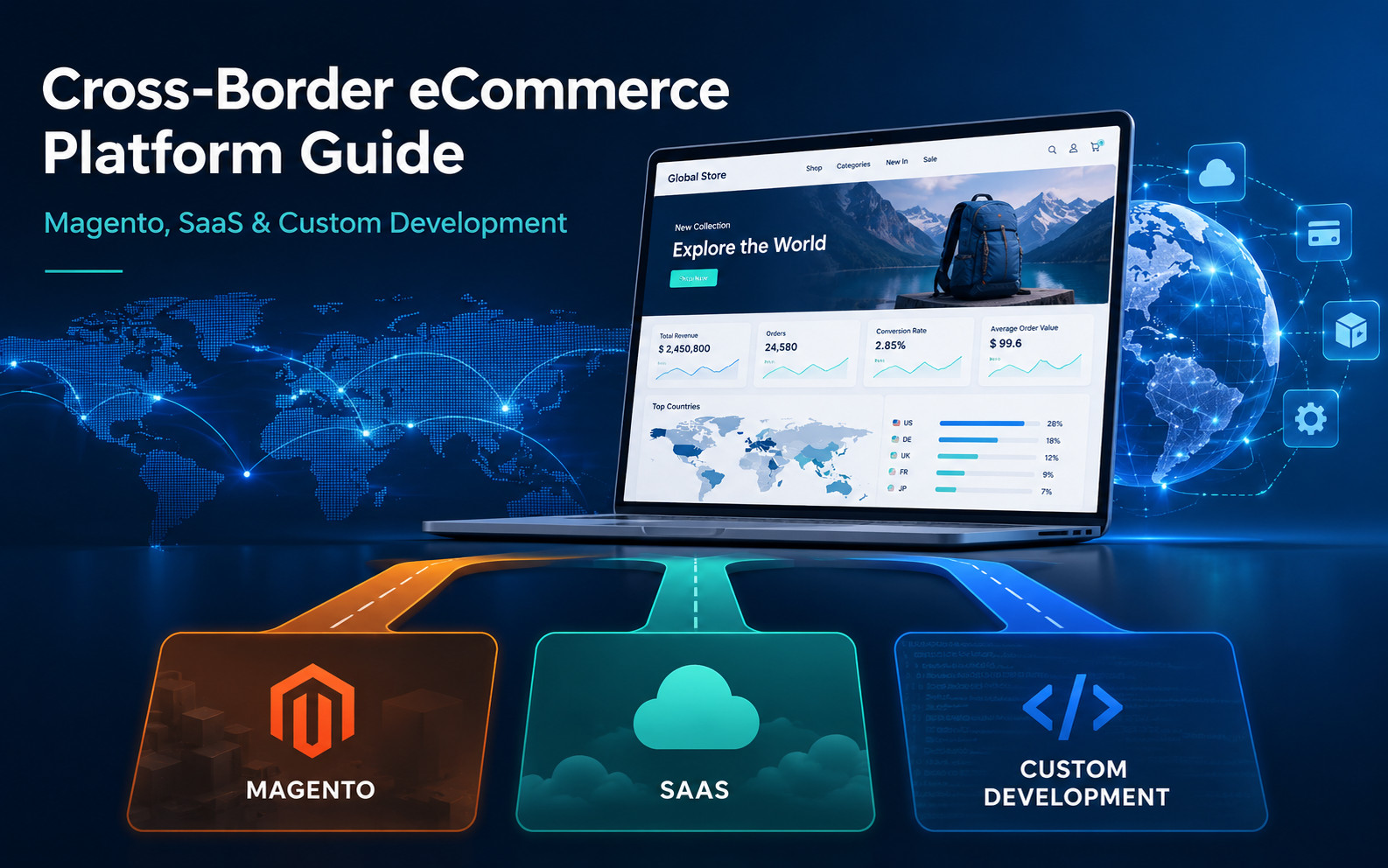 跨境電商獨立站哪家好？Magento、SaaS 與客製開發選型指南