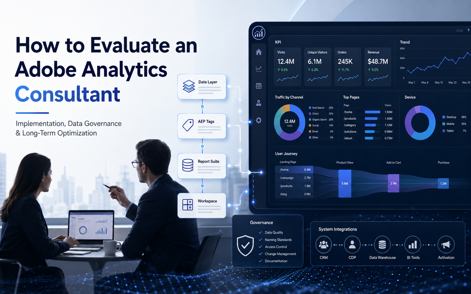 Adobe Analytics 顧問評估指南封面