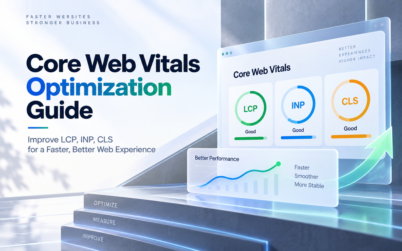 Core Web Vitals optimization guide: improve LCP, INP, and CLS for better website speed and user experience