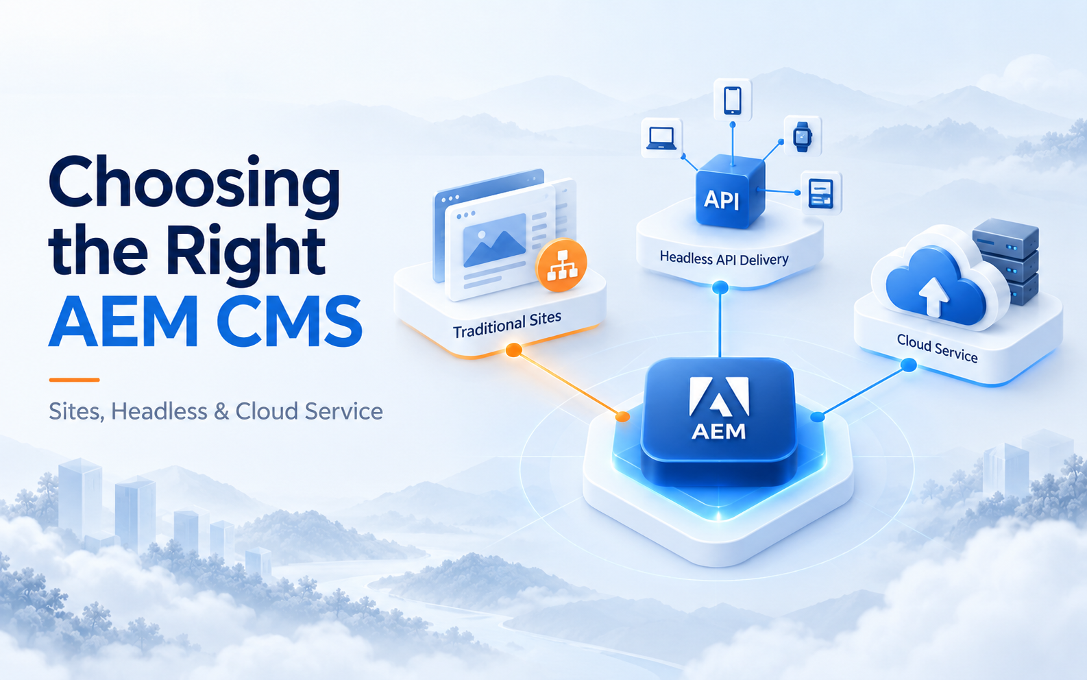 AEM CMS 架构选择：Sites、Headless 与 Cloud Service