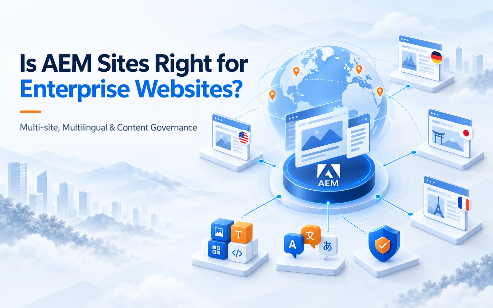 AEM Sites 企业官网：多站点、多语言与内容治理
