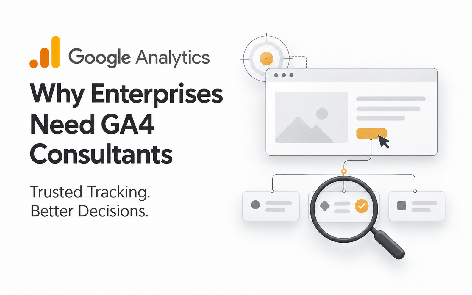 Enterprise GA4 consulting: tracking plans, data quality, and website analytics optimization