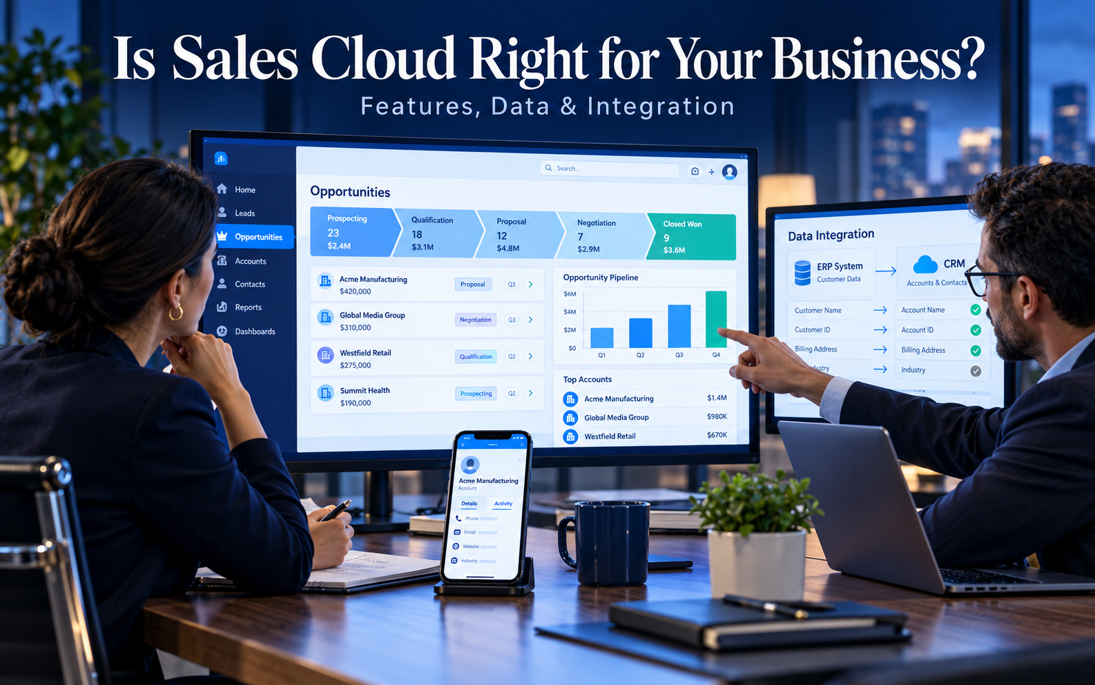 Is Salesforce Sales Cloud right for your business? Evaluate features, data architecture and system integration before implementation.