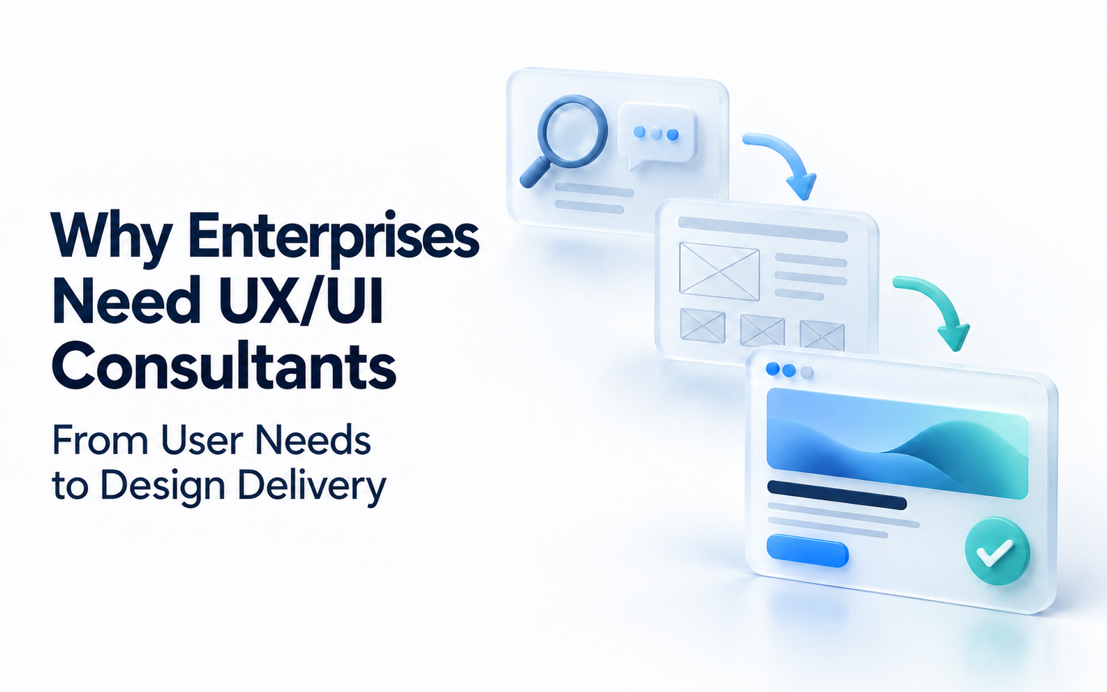 Enterprise UX/UI consulting: requirements analysis, experience optimization, and implementation